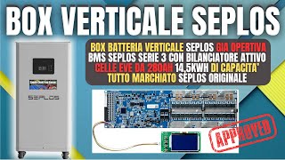 Nuovo BOX Batteria Seplos ORIGINALE 143kwh Celle EVE [upl. by Santana707]