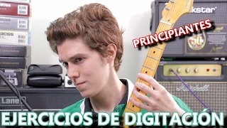 24 Ejercicios de Digitacion BASICOS En Guitarra Para Estar En Forma PRINCIPIANTES [upl. by Gabriell]