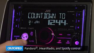 JVC KWR930BTS Display and Controls Demo  Crutchfield Video [upl. by Terrance287]