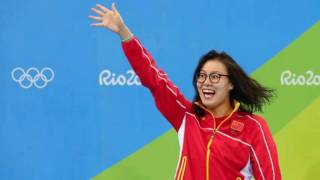 Chinese swimmer Fu Yuanhui wins publics heart for rare candor Rio Olympics 2016 [upl. by Eibbed223]