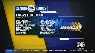 Senior Kudos LaGrange High School baseball [upl. by Akenit]