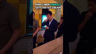 World Champion Ding FINALLY HAS an ICE CREAM [upl. by Canada]