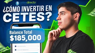 ¿Cómo INVERTIR en CETES  TUTORIAL desde 0 [upl. by Aianat]