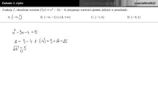 Zadanie 3  Matura próbna 21112012 [upl. by Annoyt892]