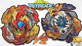 Lord Spriggan vs Geist Fafnir  Beyblade Burst Gachi [upl. by Clova21]