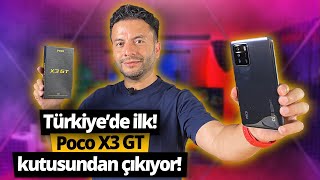 POCO X3 GT elimizde Türkiyede ilk Lansmandan hemen sonra [upl. by Jueta]