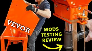 VEVOR Sandblasting Cabinet amp Dust Collection Review  Must Have Mods [upl. by Arjan]