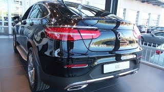 Mercedes GLC Coupe NEW 2017 2016 Review AMG Interior Exterior Benz Coupé [upl. by Irelav373]