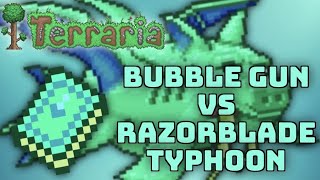 Terraria Razorblade Typhoon VS Bubble Gun  Which Is Better [upl. by Oliana484]