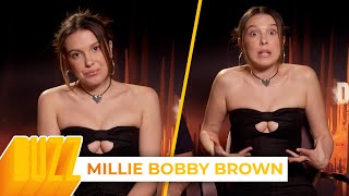 Millie Bobby Brown on her Netflix relationship after Stranger Things  Damsel interview [upl. by Ifill]