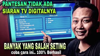 Cara Mencari Siaran tv digital Supaya dapat Banyak siaran di set top box [upl. by Eniruam]