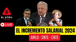 EL INCREMENTO SALARIAL 2024 [upl. by Drucill]