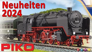 Piko Spur H0 N TT und G Neuheiten 2024 [upl. by Aicia]