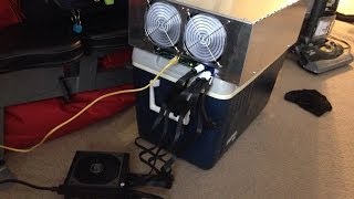 KNCminer Jupiter Unboxing and Setup [upl. by Adnerak723]