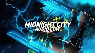 Midnight City  M83 edit audio  slowed [upl. by Alodee]