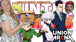 Opening 2 Booster Boxes of Union Arena Hunter x Hunter  Amazing Alt Arts [upl. by Bernard]