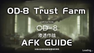 OD8 Trust Farm  Easy amp AFK Guide  Operation Originium Dust  【Arknights】 [upl. by Leeann628]