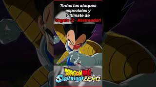 Todos los ataques especiales y Ultimate de Vegeta Z  Rastreador DragonBallSparkingZero Shorts [upl. by Faulkner]