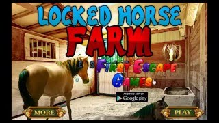 Locked Horse Farm Escape  Escape Games for Android FirstEscapeGames [upl. by Jaimie]