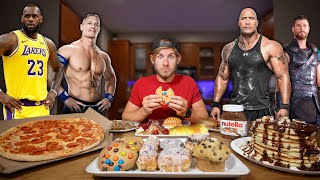 Eating The UNHEALTHIEST Celebrity Cheat Meals [upl. by Risley546]