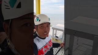 Longest Island to Island zipline in asia [upl. by Poppy874]