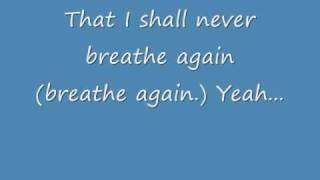 Toni Braxton  Breathe Again Lyrics [upl. by Paugh]