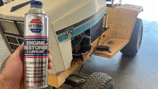 Adding Engine Restore Additive to my Cub Cadet 1315 Will it Improve Compression [upl. by Leda489]