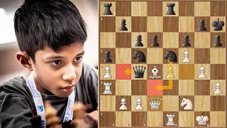 Youngest Player Ever To Defeat a GRANDMASTER  8 Years 6 Months and 11 Days [upl. by Wolenik492]