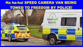 Police and Speed Camera Van  Funny Ha haha [upl. by Yadsendew142]