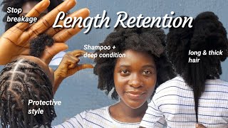 Stop The Lies About Length Retention amp Protective Styles Are You 4C Hair 😥 [upl. by Fugazy]