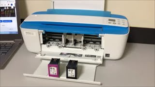 HP Deskjet 3720 Ink Cartridge Replacement [upl. by Linea]