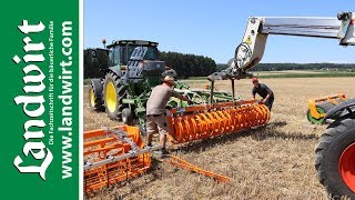 5 Nachlaufwalzen für Grubber im Vergleich  landwirtcom [upl. by Bazluke]