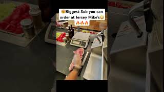 Jersey Mike’s Biggest Sub [upl. by Aniara]