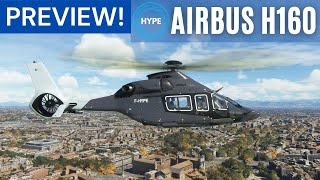 Hype Performance Group HPG H160  Preview Flight over Rome  Microsoft Flight Simulator [upl. by Nyahs]