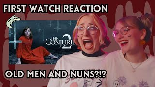 CONJURING 2 REACTION   with our emotional support Sophie [upl. by Snodgrass884]