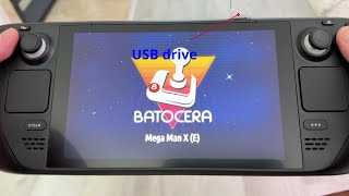 Emulation on Steam Deck via a USB drive Batocera Set Up Instructions [upl. by Gerkman]