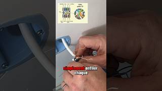 ⚡️ Comment câbler une prise RJ45 electricien electricite tutorial legrand [upl. by Anifad638]