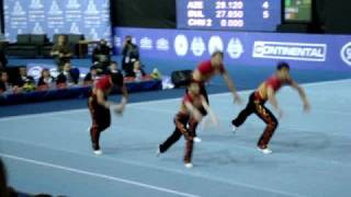 acrobatics world championship 2008 china MG combined final [upl. by Daahsar]