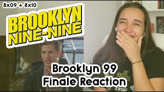 BROOKLYN NINENINE FINALE REACTION 8x09  8x10 l The Last Day [upl. by Damal]