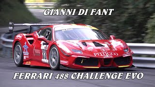 SALITA CIVIDALE  CASTELMONTE 2024  GIANNI DI FANT  FERRARI 488 CHALLENGE EVO  BY BELLUNOVIDEO [upl. by Oakes]