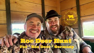 Roebuck Hunting Adventure with KMar Brothers in North RhineWestphalia  Wildlife amp Scenery [upl. by Rafaelle]