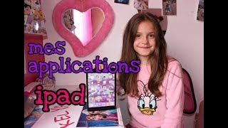 Mes applications Ipad  Mes jeux [upl. by Nemra]