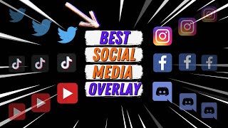 The BEST Social Media Overlay Widget For Twitch in 2021 [upl. by Zetana64]