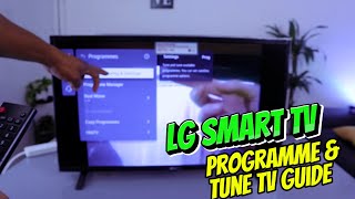 How To Programme Your LG Smart TV How To Retune LG Smart TV Guide [upl. by Hardi44]