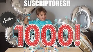 ESPECIAL 1000 SUSCRIPTORES GANADOR SORTEO  NUEVO [upl. by Baxy242]