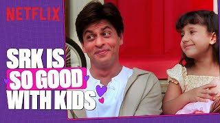 SRK’s HILARIOUS SCENES with KIDS [upl. by Ivana]