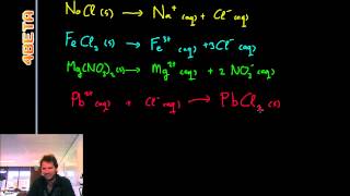 Scheikunde  zouten oplossen en indampen  notatie [upl. by Ebenezer]