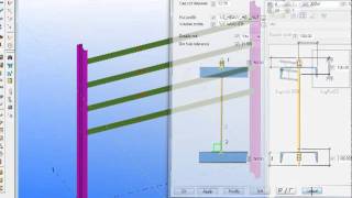 Tekla Sag Rod Component [upl. by Nibas969]