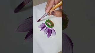 FLORAL ART 🎨 🌺floralpainting floralartistry flowers aesthetic viralreels art painting shorts [upl. by Anahtor]