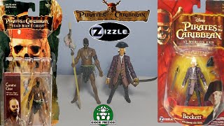 Zizzle Lord Cutler Beckett with sword and pistol amp Cannibal ChiefPirates of the Caribbean Review [upl. by Allemat]